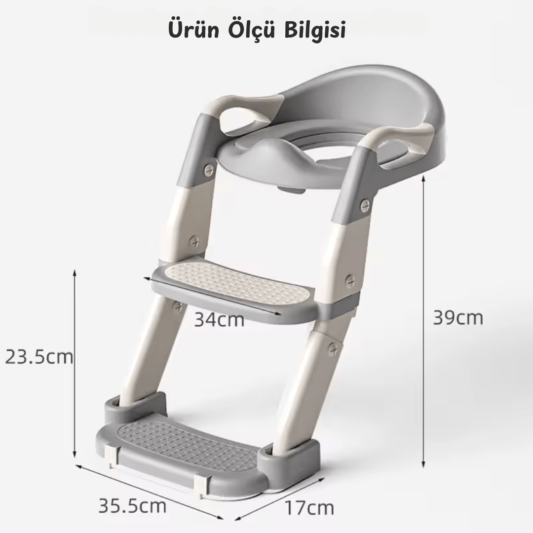 3'ü 1 arada Kolay Yardımcı Lazımlık Eğitimi Taburesi